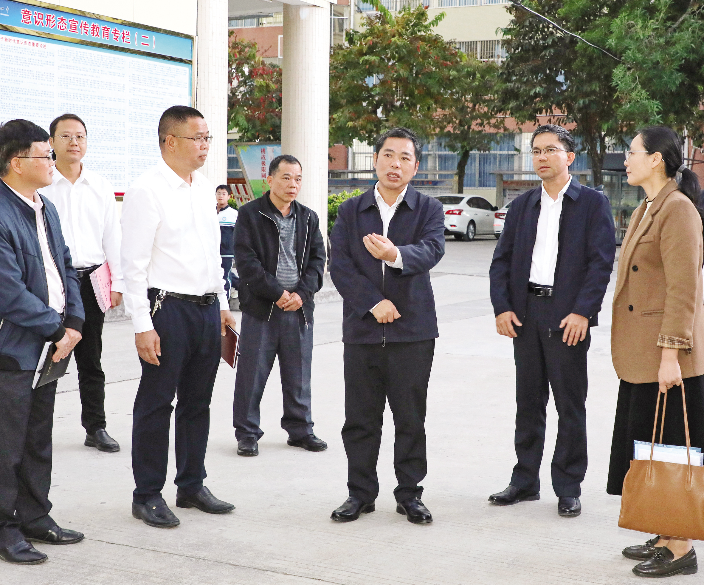 李謙常帶隊調研意識形態工作